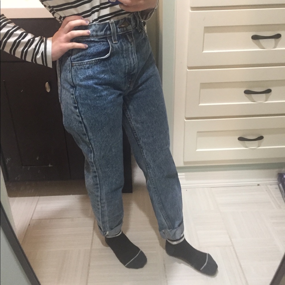 SOLD American Apparel mom jeans